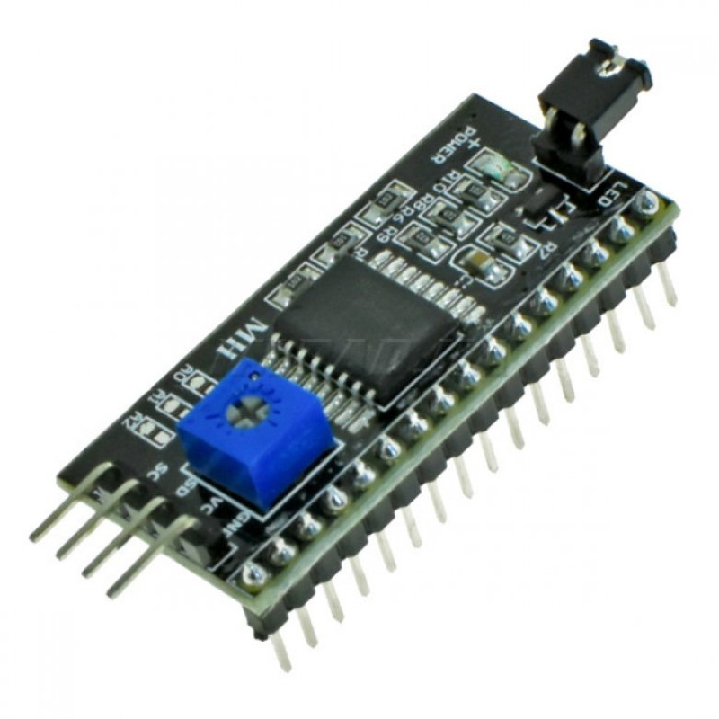 Модуль I2C модуль розширення для LCD дисплеїв на PCF8574T для Arduino (датчик, плата розширення) для DIY проєктів та навчання