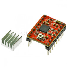 Драйвер шагового двигателя A4988 для ремонта, сборки и обслуживания электронных устройств