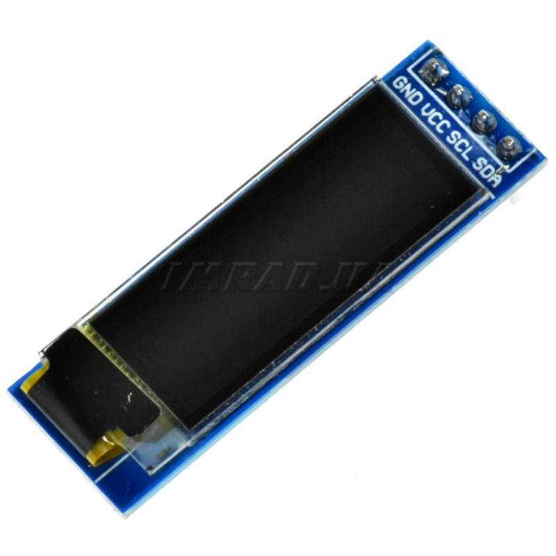 Модуль OLED LCD 0.91 для Arduino (датчик, плата розширення) для DIY проєктів та навчання