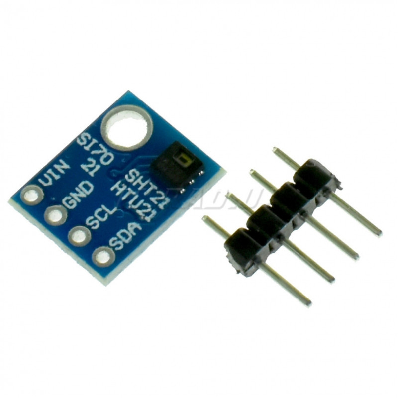 Модуль Модуль датчика вологості GY-21 (SI7021) для Arduino (датчик, плата розширення) для DIY проєктів та навчання