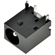 DC розʼєм живлення DC00440 (гніздо, конектор) для підключення адаптерів та блоків живлення