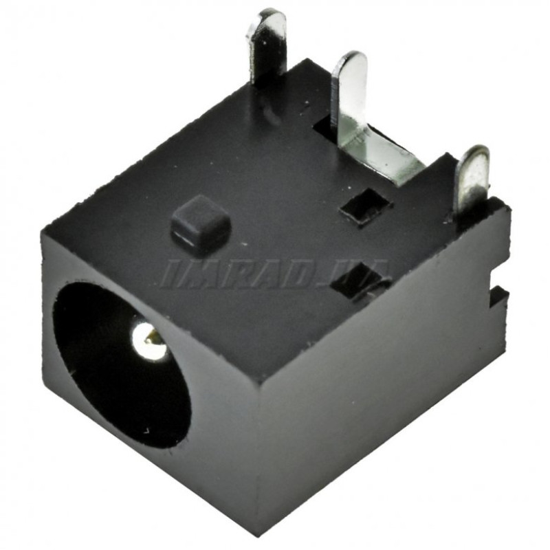 DC розʼєм живлення DC00440 (гніздо, конектор) для підключення адаптерів та блоків живлення