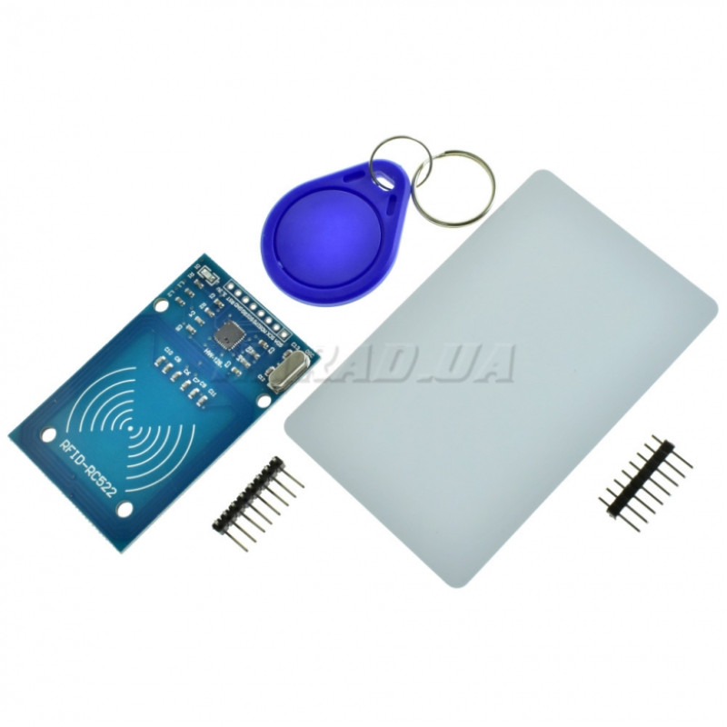RFID модуль MFRC522 с картой и брелком для ARDUINO для ремонта, сборки и обслуживания электронных устройств