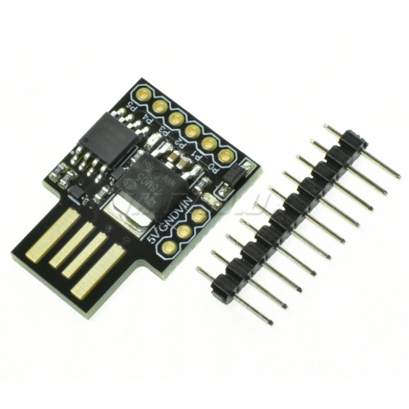 Модуль плата разработчика KICKSTARTER ATTiny85 (USB) для Arduino (датчик, плата расширения) для DIY проектов и обучения
