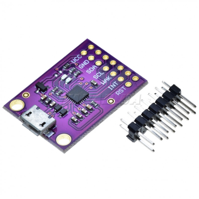 Конвертер USB-SMBus/I2C на CP2112 для ремонту, складання та обслуговування електронних пристроїв