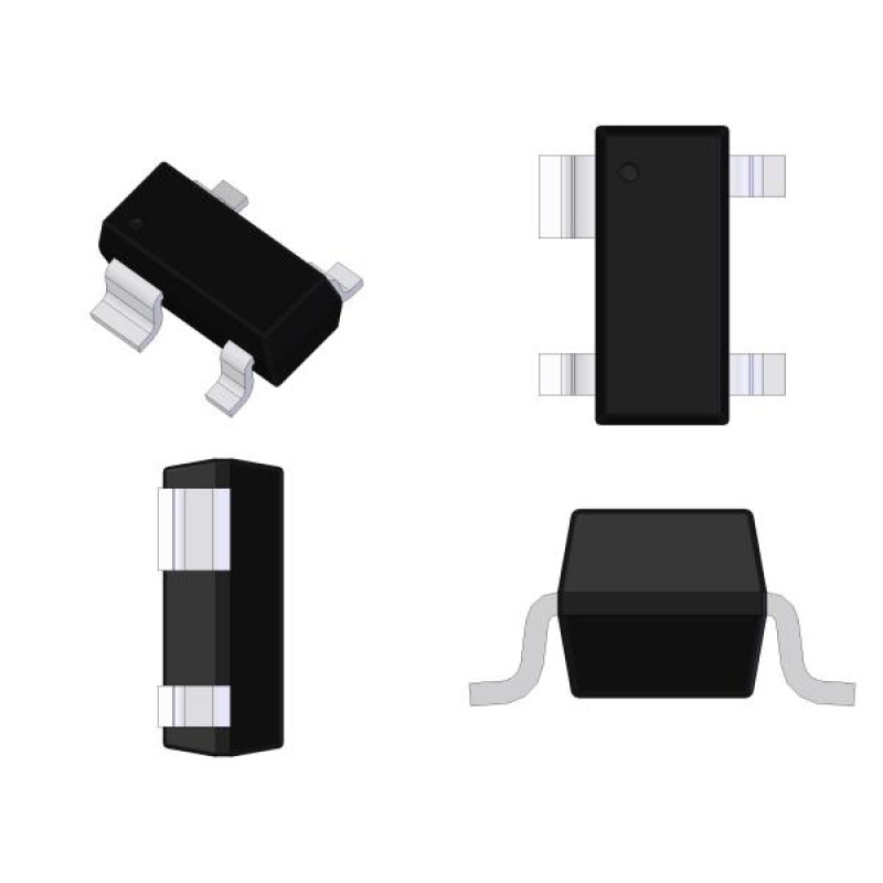 Захисний діод PRTR5V0U2X.215 (TVS, супресор перенапруги) для захисту живлення та сигнальних ліній