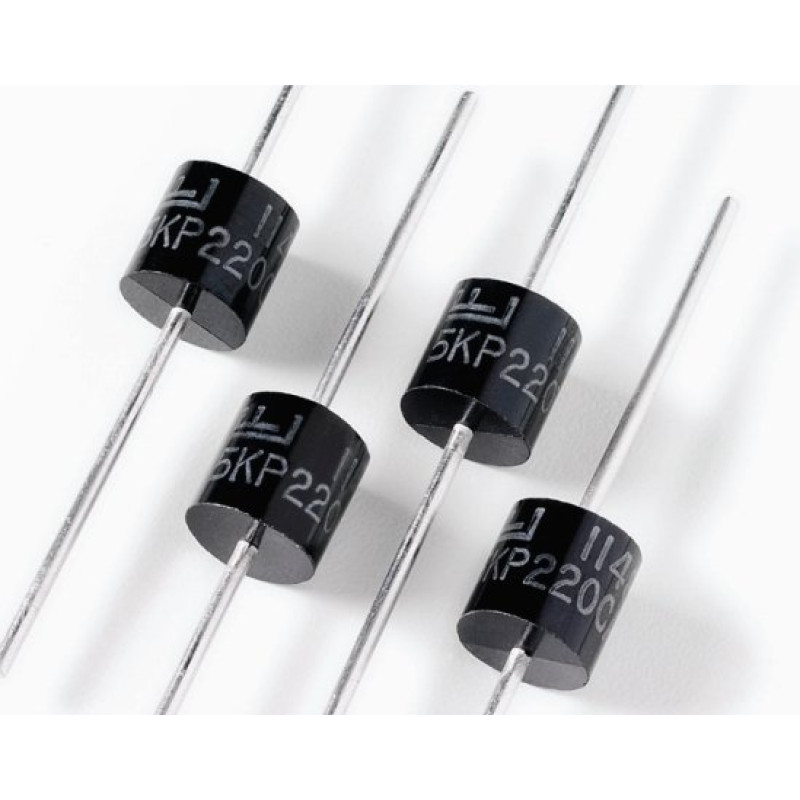 Захисний діод 5KP51A (TVS, супресор перенапруги) для захисту живлення та сигнальних ліній