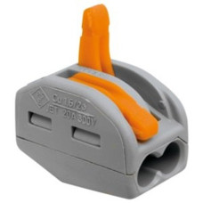 Клеммник винтовой 222-412 (клеммная колодка, terminal block) Для подключения и фиксации проводов