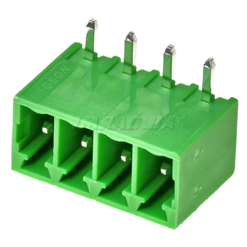 Клеммник винтовой 15edgrc-3.81-04P-14-00A[H] (клеммная колодка, terminal block) Для подключения и фиксации проводов