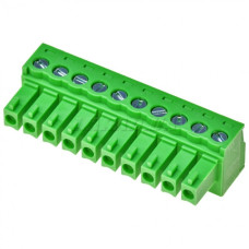 Клемник гвинтовий 15EDGK-3.81-10P-14-00A[H] (клемна колодка, terminal block) для підключення та фіксації проводів