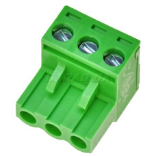 Клемник гвинтовий 2EDGK-5.08-03P-14-00A[H] (клемна колодка, terminal block) для підключення та фіксації проводів