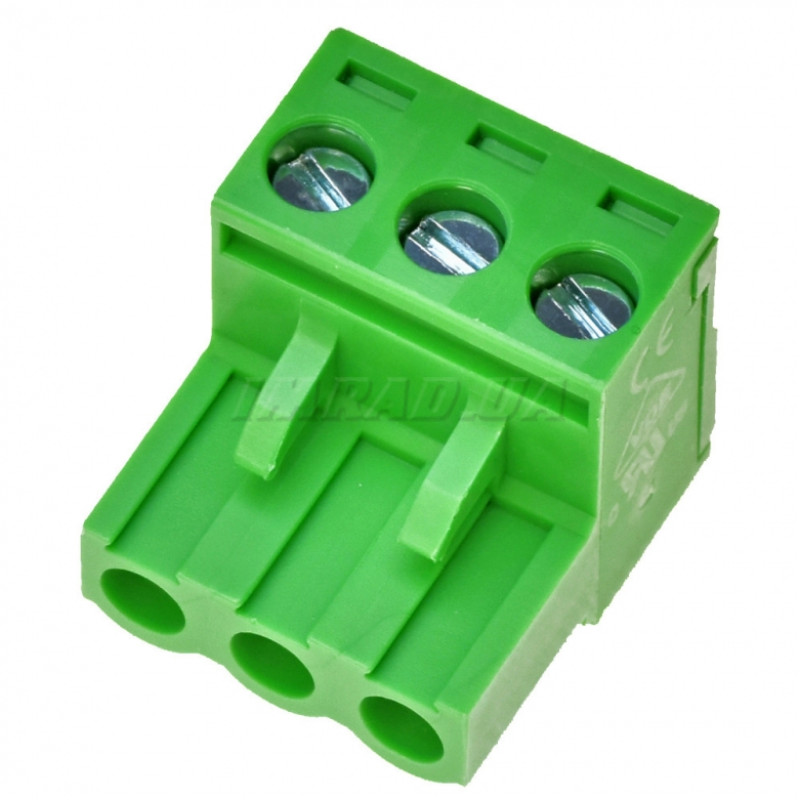 Клеммник винтовой 2edgk-5.08-03P-14-00A[H] (клеммная колодка, terminal block) Для подключения и фиксации проводов