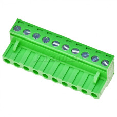 Клемник гвинтовий 2EDGK5.0-10P-14-00AH (клемна колодка, terminal block) для підключення та фіксації проводів