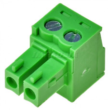 Клемник гвинтовий 15EDGK-3.81-02P-14-00A[H] (клемна колодка, terminal block) для підключення та фіксації проводів