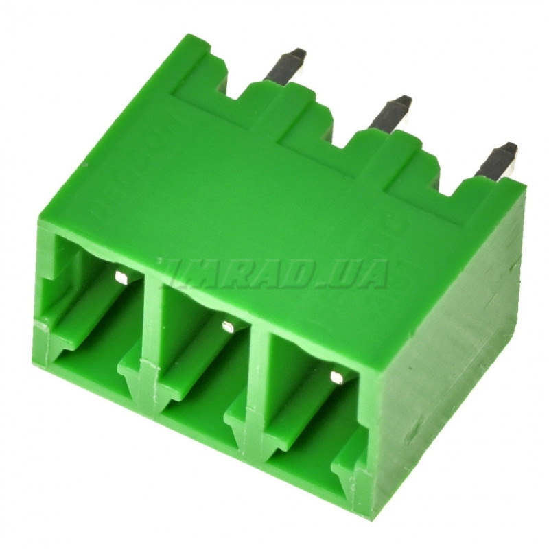 Клемник гвинтовий 15EDGVC-3.81-03P-14-00A[H] (клемна колодка, terminal block) для підключення та фіксації проводів