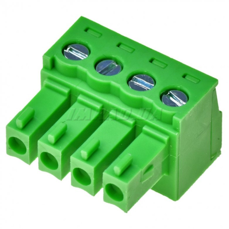 Клеммник винтовой 15edgk-3.5-04P-14-00A[H] (клеммная колодка, terminal block) Для подключения и фиксации проводов