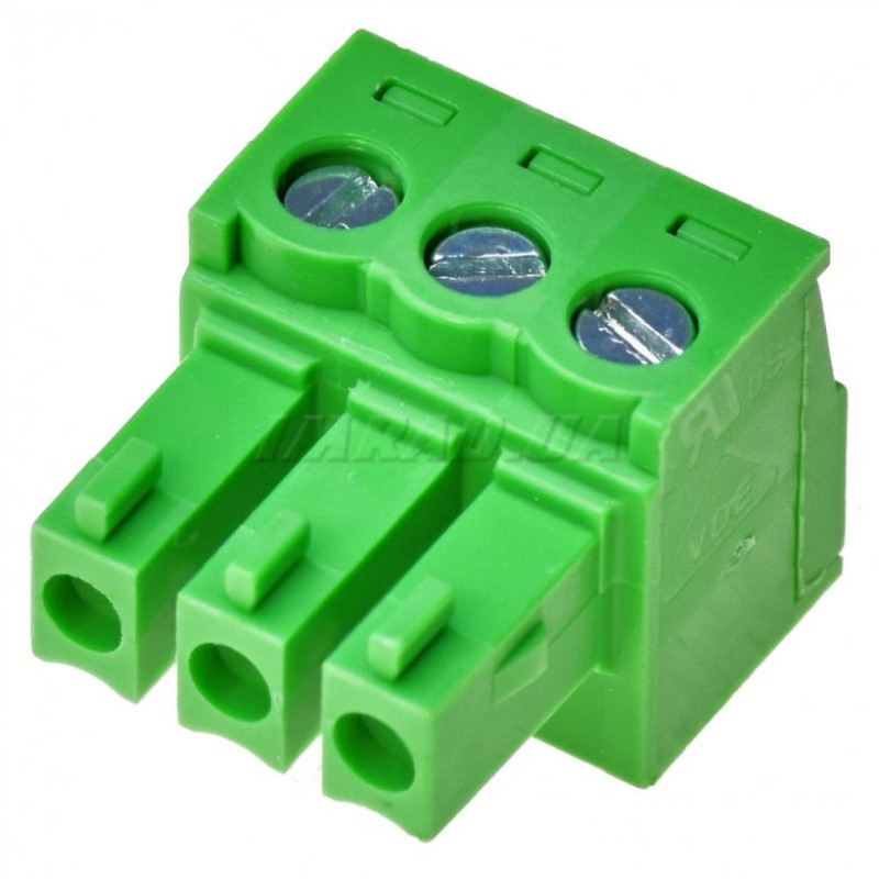 Клеммник винтовой 15edgk-3.5-03P-14-00A[H] (клеммная колодка, terminal block) Для подключения и фиксации проводов