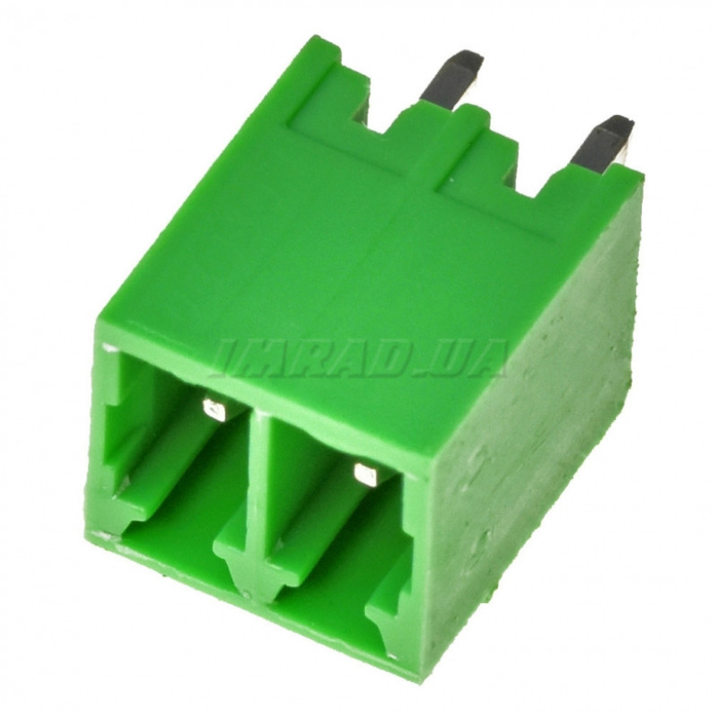 Клемник гвинтовий 15EDGVC-3.81-02P-14-00A[H] (клемна колодка, terminal block) для підключення та фіксації проводів