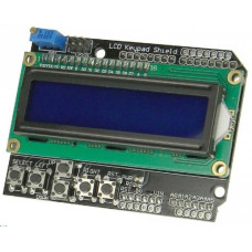 Модуль Arduino KEY - SHIELD LCD1602 для Arduino (датчик, плата розширення) для DIY проєктів та навчання