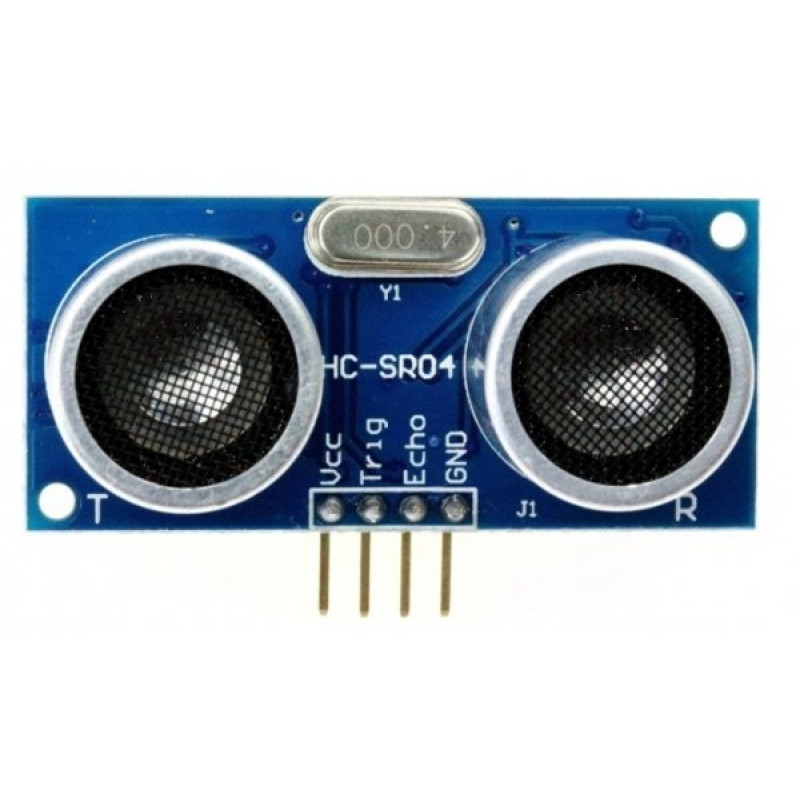 Модуль HC-SR04 (далекомір ультразвуковий) для Arduino (датчик, плата розширення) для DIY проєктів та навчання