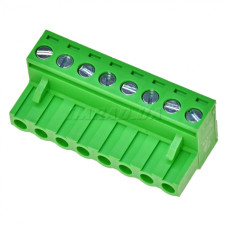 Клеммник винтовой 2edgk-5.0-08P-14-00A[H] (клеммная колодка, terminal block) Для подключения и фиксации проводов