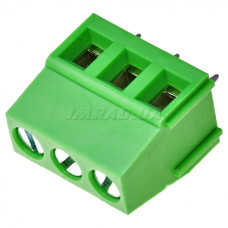 Клемник гвинтовий DG128-5.0-03P-14-00AH (клемна колодка, terminal block) для підключення та фіксації проводів