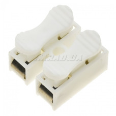 Клемник гвинтовий CMK-823-2/2,5 Клемник затискний з’єднувальний (клемна колодка, terminal block) для підключення та фіксації проводів