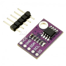 Модуль Модуль I2C датчика температури LM75BD для Arduino (датчик / плата розширення) для навчальних та DIY проєктів