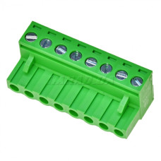 Клемник гвинтовий 2EDGK-5.08-08P-14-00A[H] (клемна колодка, terminal block) для підключення та фіксації проводів