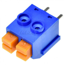 Клемник гвинтовий DG390-5.0-02P-12-00A[H] (клемна колодка, terminal block) для підключення та фіксації проводів