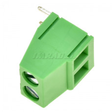 Клеммник винтовой DG128R-5.0-02P-14-00ah (клеммная колодка, terminal block) Для подключения и фиксации проводов