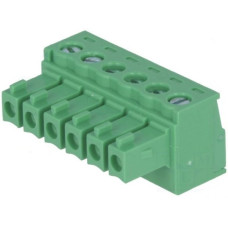 Клемник гвинтовий 15EDGK-3.81-06P-14-00AH (клемна колодка, terminal block) для підключення та фіксації проводів