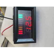 Вольтметр - індикатор заряду для ремонту, складання та обслуговування електроніки