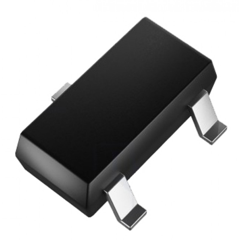 Биполярный транзистор BC856CW (BJT, малосигнальный) для электронных схем, ремонта и DIY