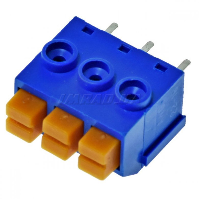 Клеммник винтовой DG390-5.0-03P-12-00ah (клеммная колодка, terminal block) Для подключения и фиксации проводов