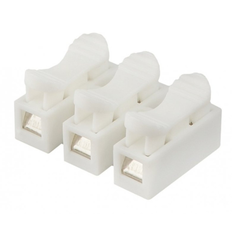 Клемник гвинтовий CMK-823-3/2.5 Клемник затискний з’єднувальний (клемна колодка, terminal block) для підключення та фіксації проводів