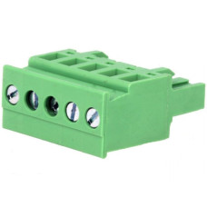 Клемник гвинтовий 2EDGKA-5.08-05P (клемна колодка, terminal block) для підключення та фіксації проводів
