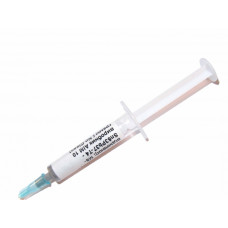 Паяльный флюс припой-паста; Sn63Pb37-T4 (не требует отмывания ) 10 г. (канифоль, флюс-паста) для монтажной и ручной пайки электроники