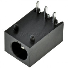 DC роз'єм живлення DJK-07D (гніздо, конектор) для підключення адаптерів та блоків живлення