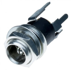 DC разъем питания PC-G2. 5-PCB (гнездо, коннектор) для подключения адаптеров и блоков питания