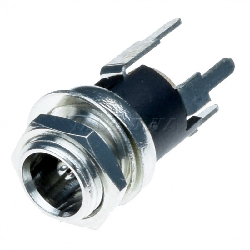 DC роз'єм живлення PC-G2.1-PCB (гніздо, конектор) для підключення адаптерів та блоків живлення