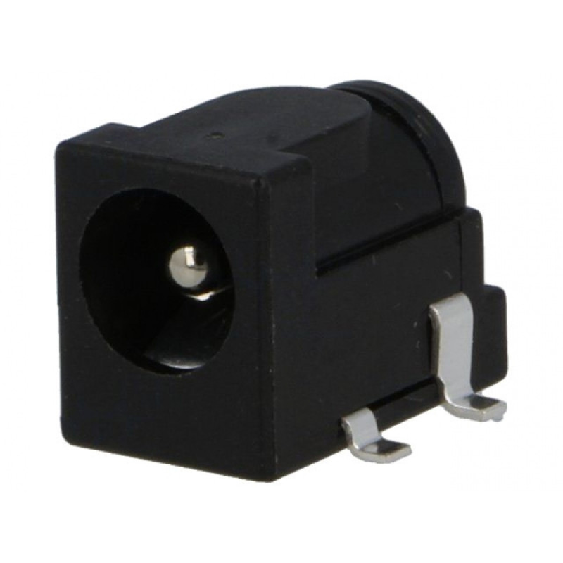 DC роз'єм живлення PC-GK2.5/SMD (гніздо, конектор) для підключення адаптерів та блоків живлення