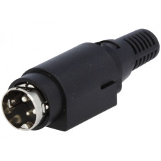 DC разъем питания PC-MDP-401 - 3P (гнездо, коннектор) для подключения адаптеров и блоков питания