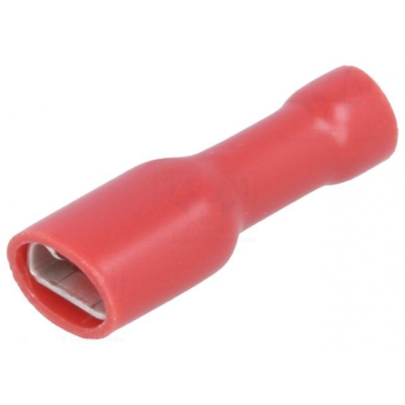 Ножова клема ST-013/R (плоский роз'єм, faston) для швидкого з'єднання електропроводки