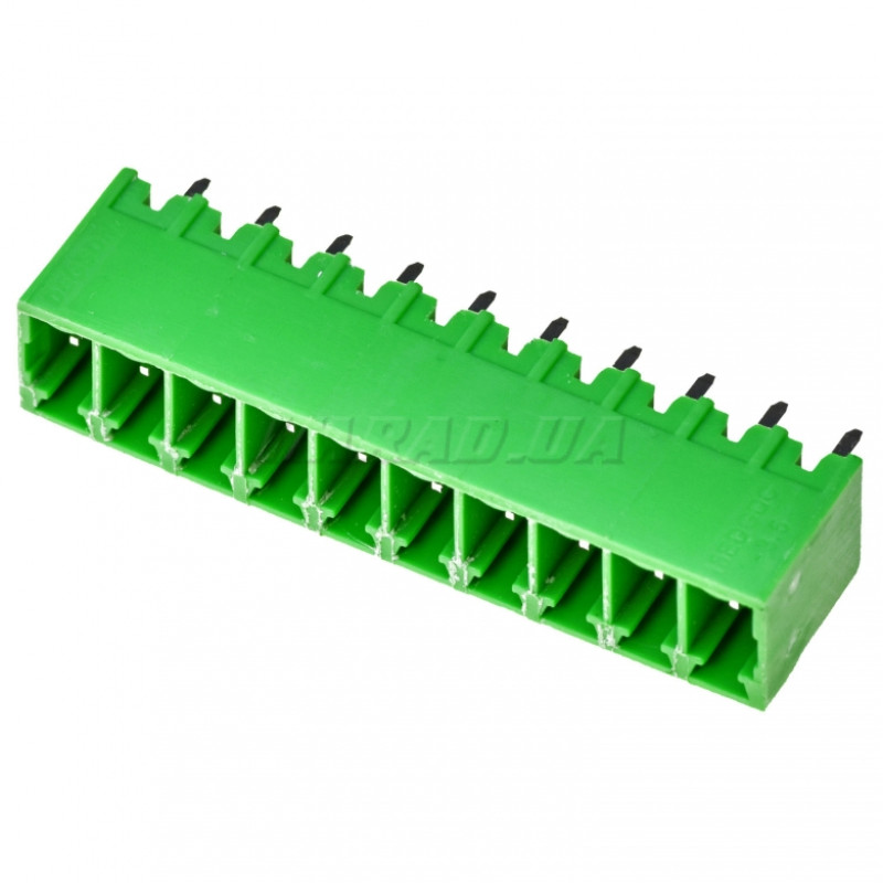 Клемник гвинтовий 15EDGVC-3.81-10P-14-00AH (клемна колодка, terminal block) для підключення та фіксації проводів