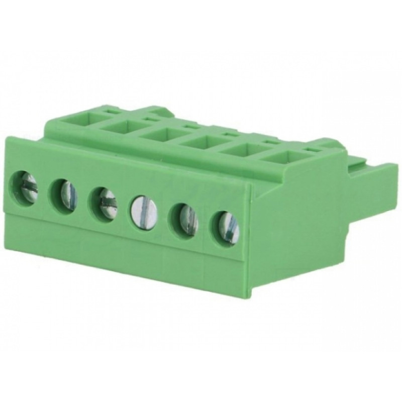 Клемник гвинтовий 2EDGKA-5.08-06P-14-00AH (клемна колодка, terminal block) для підключення та фіксації проводів