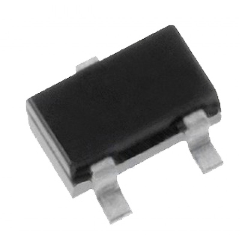 Биполярный транзистор BC857BT-7-F (BJT, малосигнальный) для электронных схем, ремонта и DIY