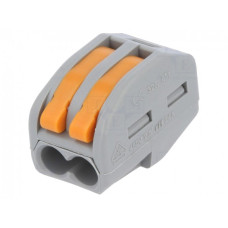 Клемник гвинтовий DG223-4.61-02P-11 (клемна колодка, terminal block) для підключення та фіксації проводів