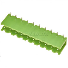 Клемник гвинтовий TBG-5-KB-10P-GN (клемна колодка, terminal block) для підключення та фіксації проводів