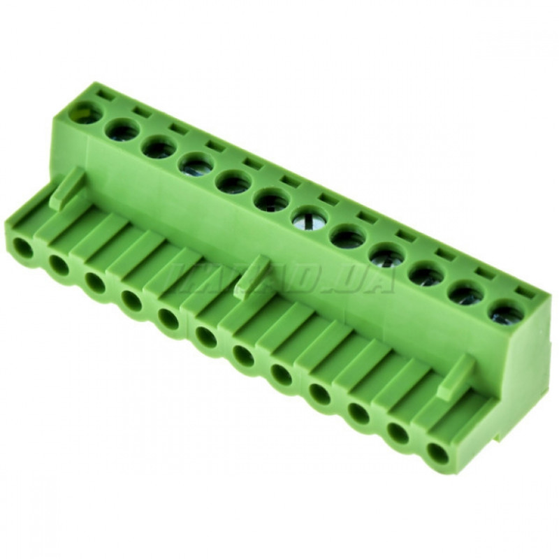 Винтовой клеммник TBW-5.08-K-12P (клеммная колодка) для надежного подключения и фиксации проводов